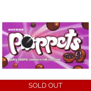 Paynes Poppets Juicy Raisins Covered in Milk Chocolate